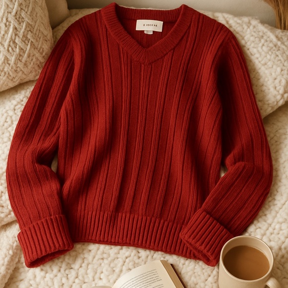 - J crew wide cuff lambs wool sweater - Picture 1 of 8